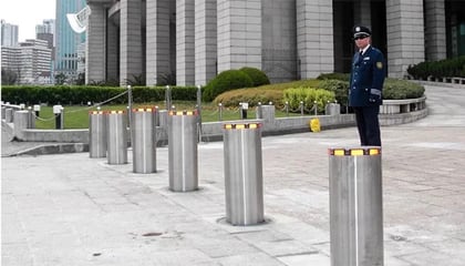 Retractable Bollards